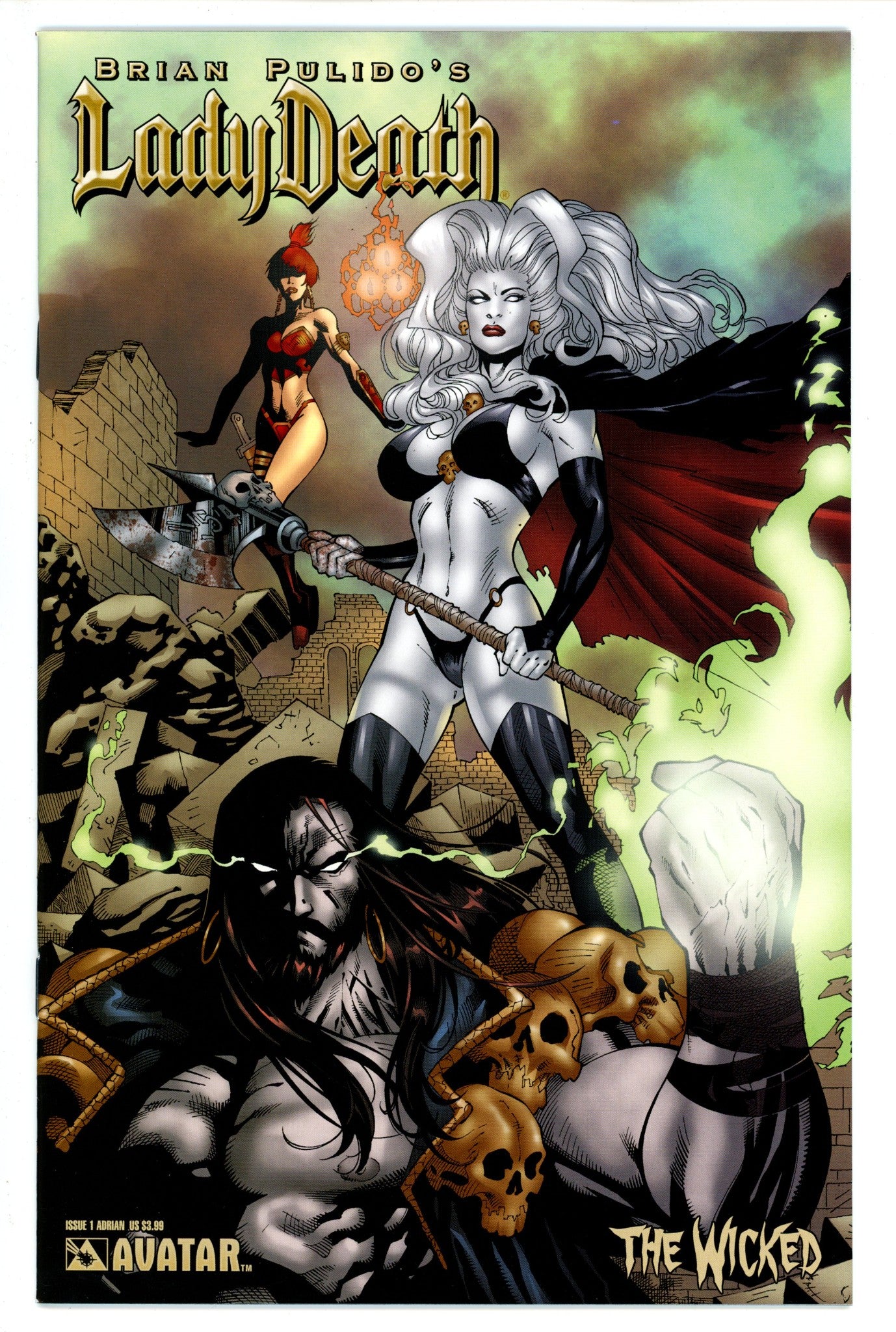 Lady Death The Wicked 1 Adrian Variant (2005)