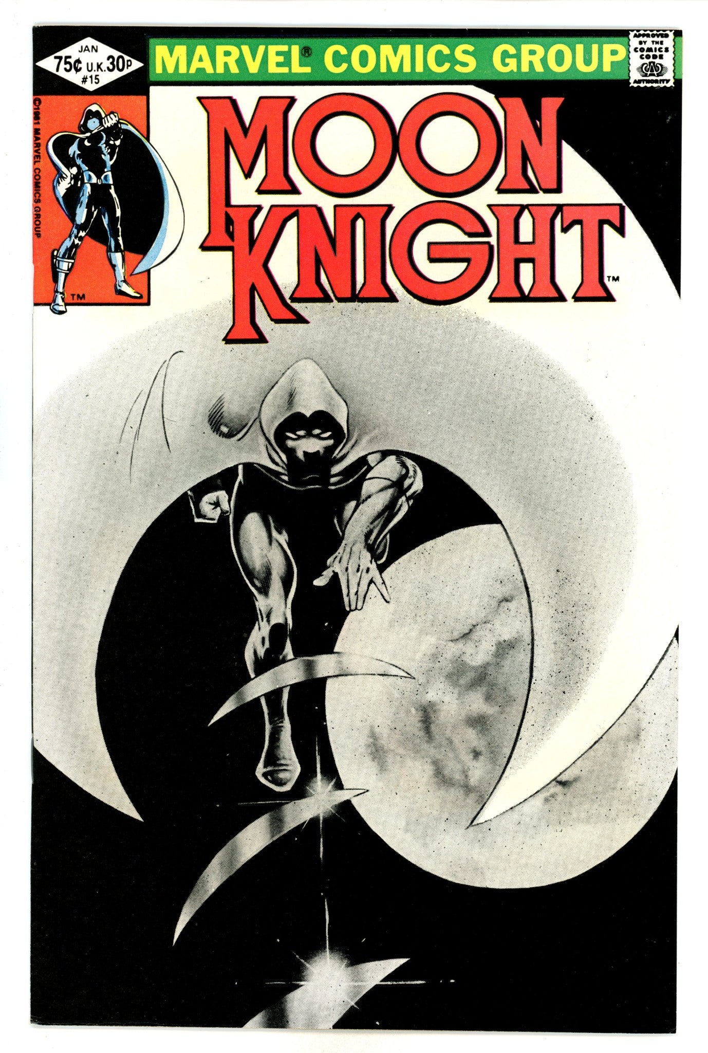 Moon Knight Vol 1 15 VF/NM