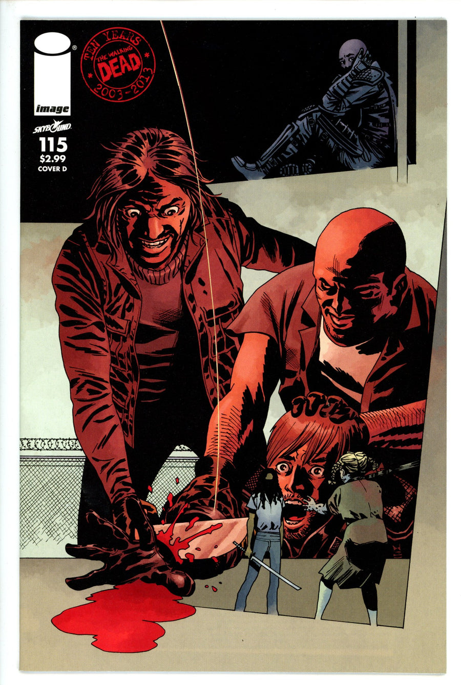 The Walking Dead 115 D Variant
