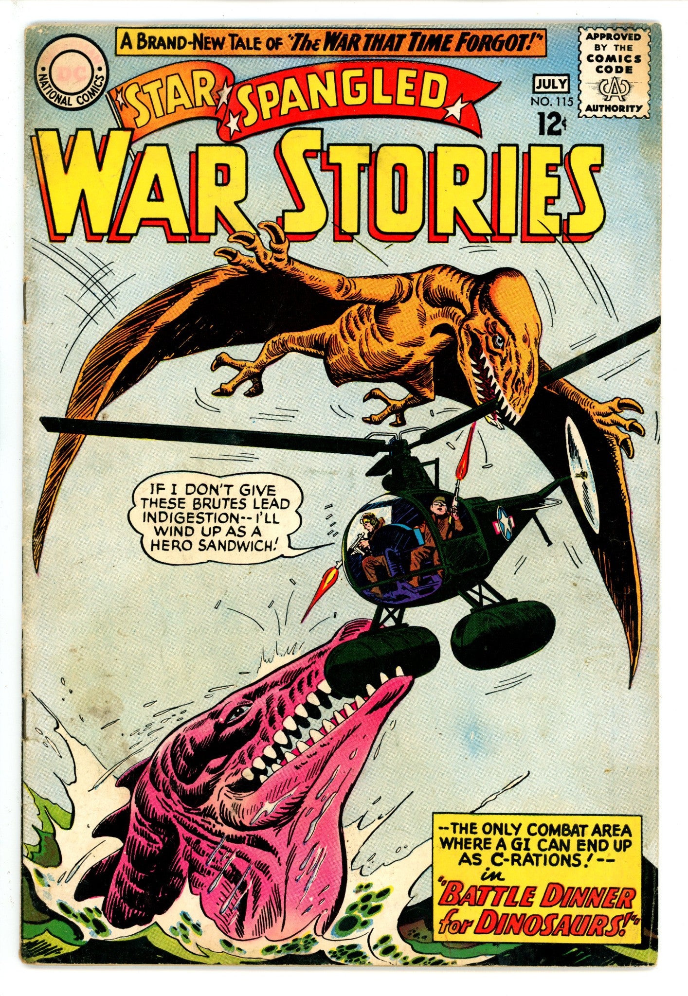 Star Spangled War Stories 115 GD/VG