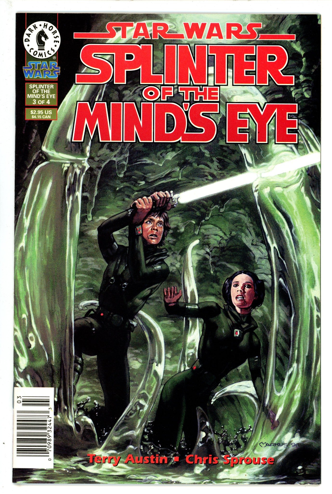 Star Wars: Splinter of the Mind's Eye 3 Newsstand VF+ (1996)