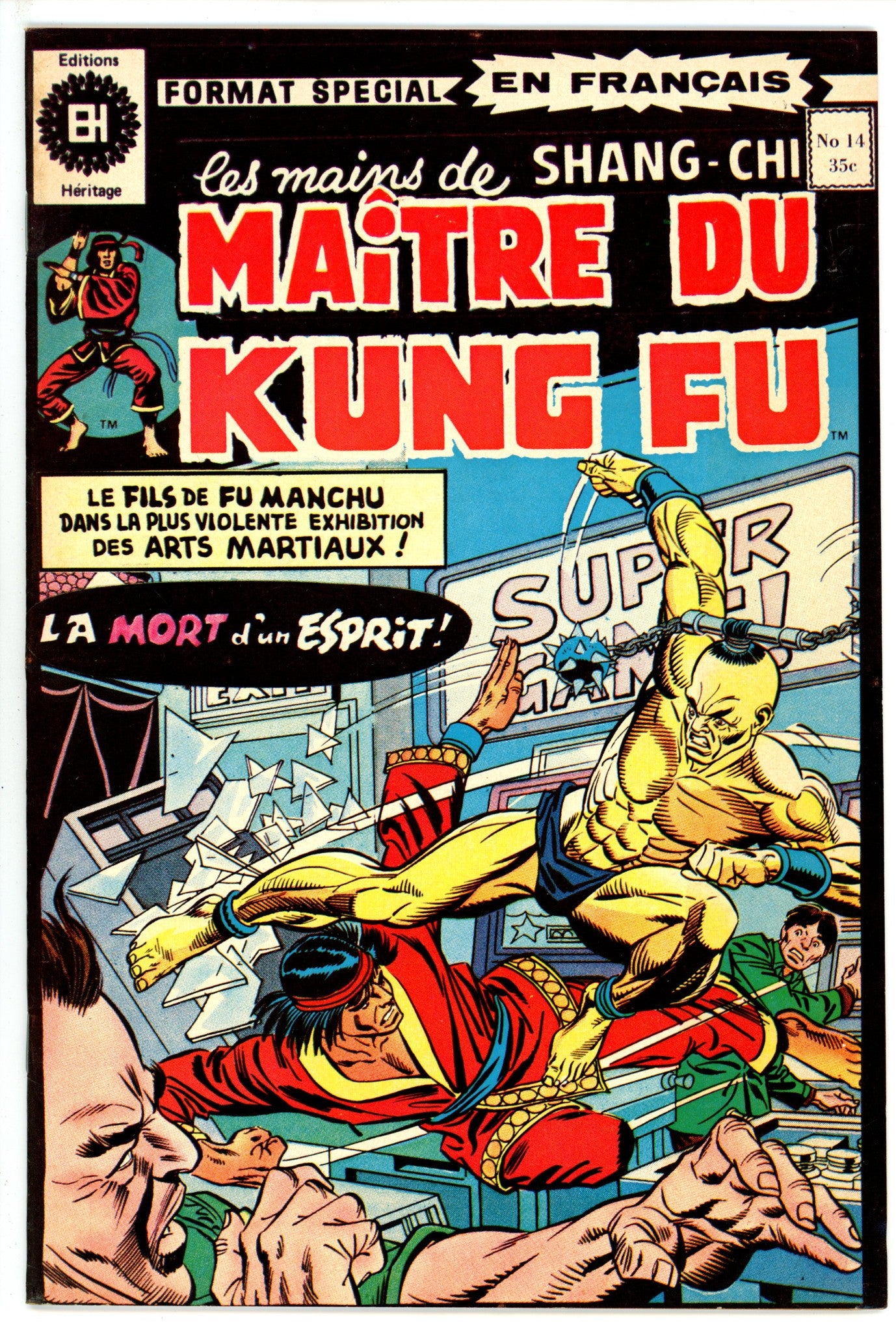 Master of Kung Fu 14 French FN- (1974)