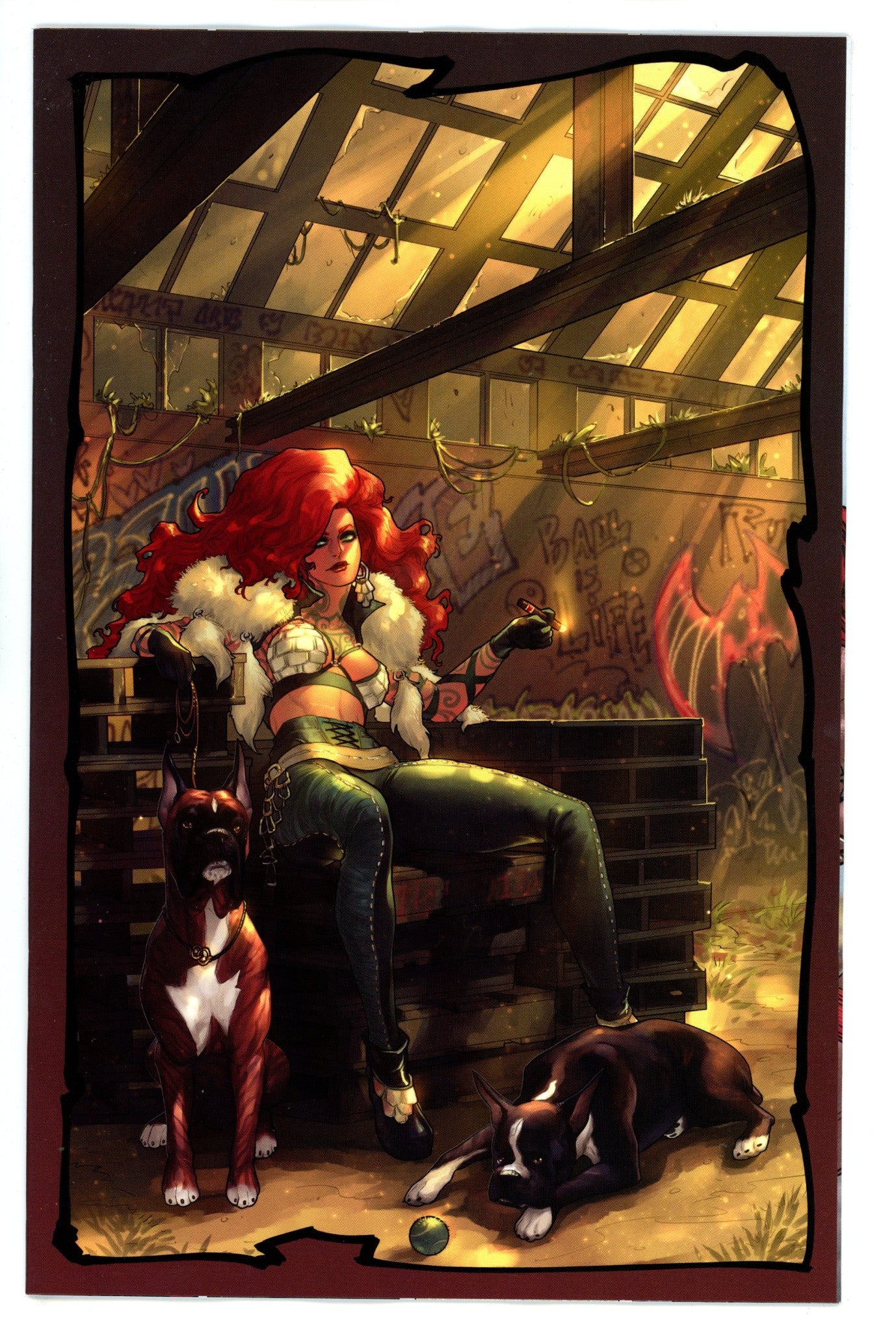 Invincible Red Sonja 9 Hetrick Variant