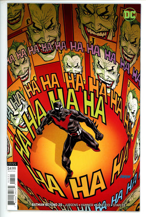 Batman Beyond Vol 6 25 Johnson Variant NM-