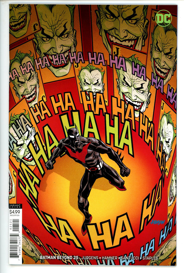 Batman Beyond Vol 6 25 Johnson Variant NM-
