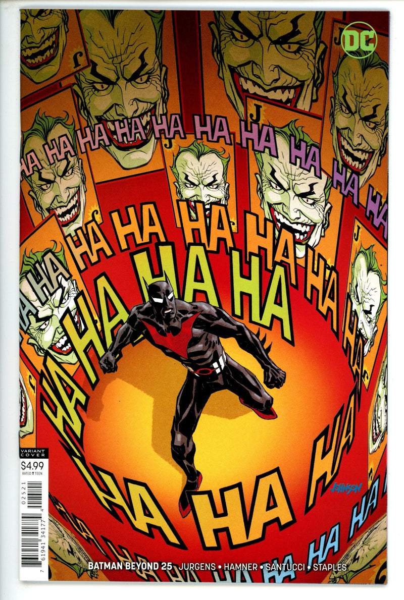Batman Beyond Vol 6 25 Johnson Variant NM-