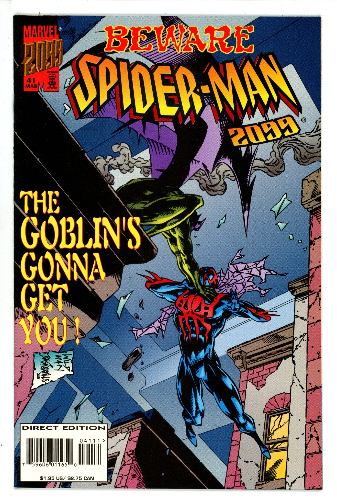 Spider-Man 2099 Vol 1 41 NM+ (1996)