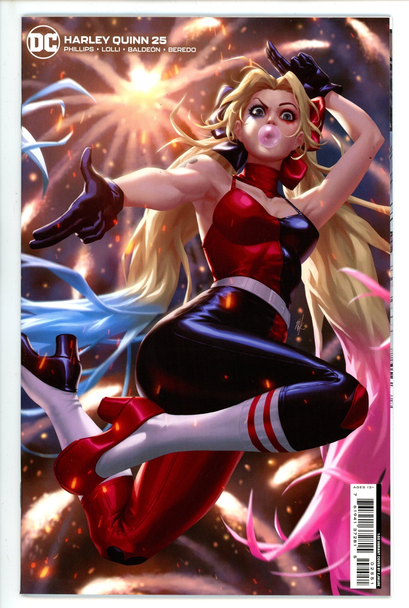 Harley Quinn Vol 4 25 Ejikure Incentive Variant NM+ (2022)