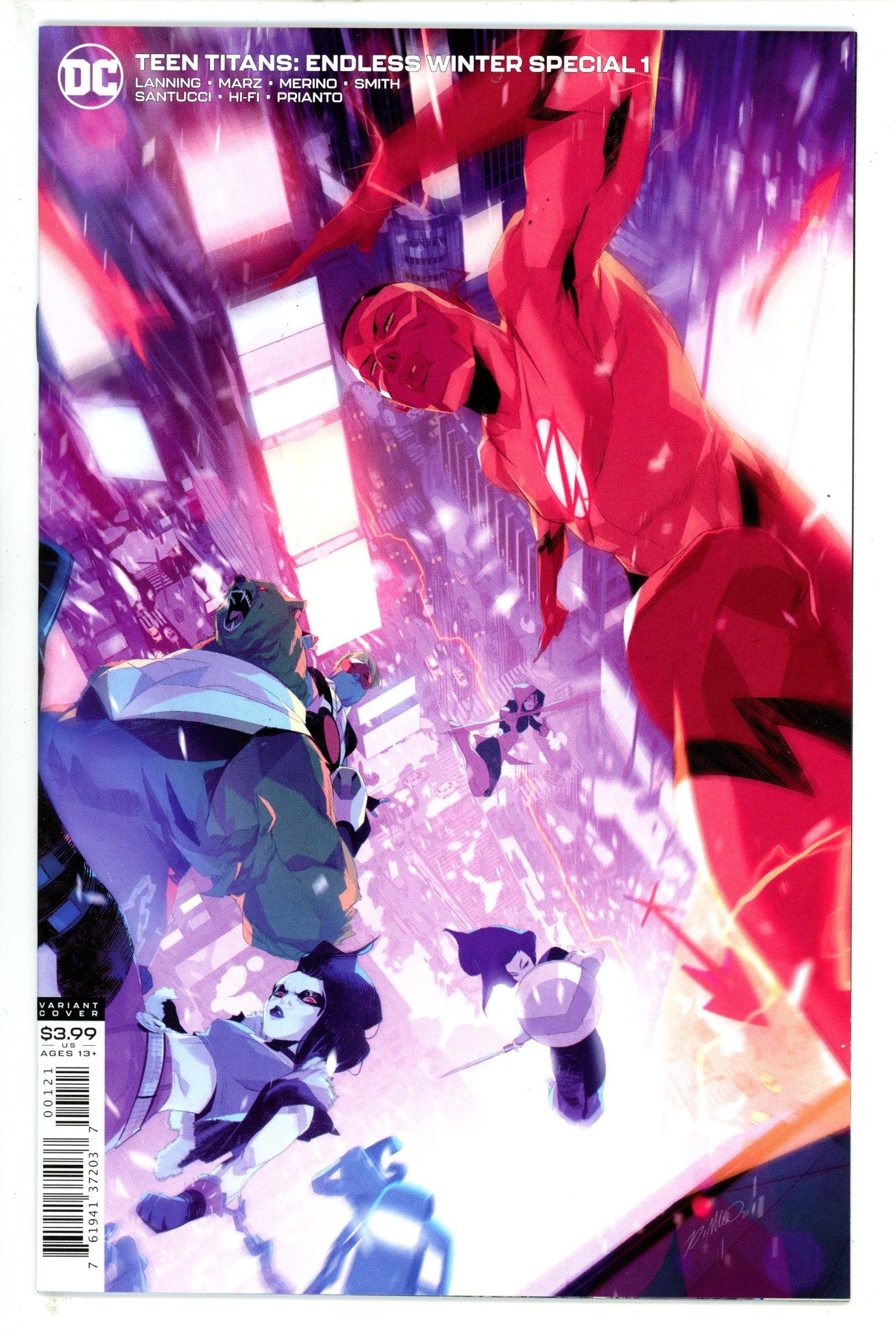 Teen Titans: Endless Winter Special 1 Meo Variant (2020)