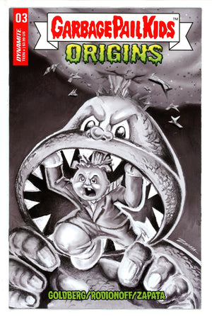 Garbage Pail Kids Origins 3 Zapata B&W Incentive Variant (2022)