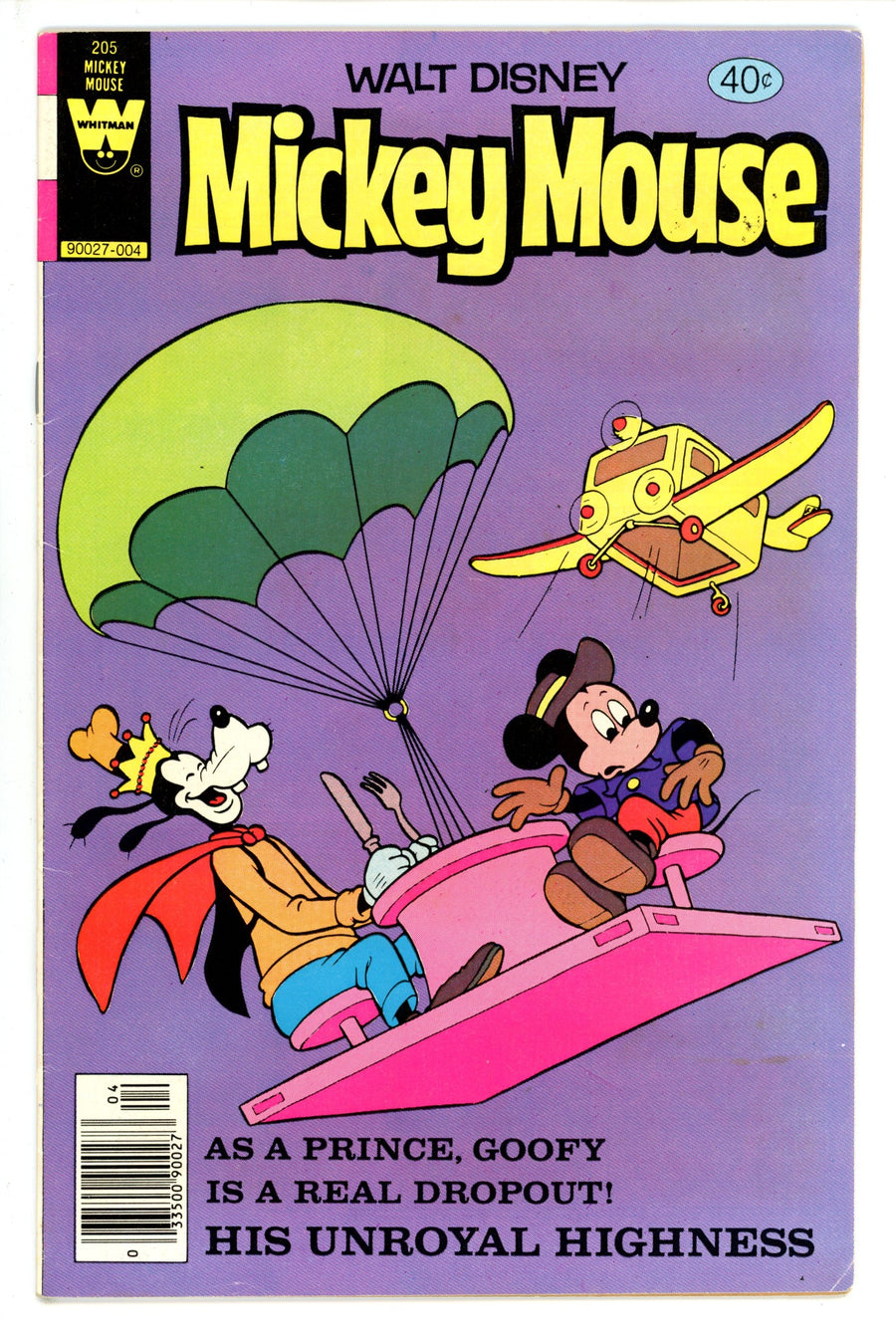 Mickey Mouse 205 Whitman (1980)