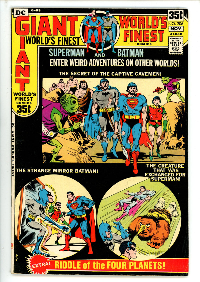World's Finest Comics 206 FN- (1971)
