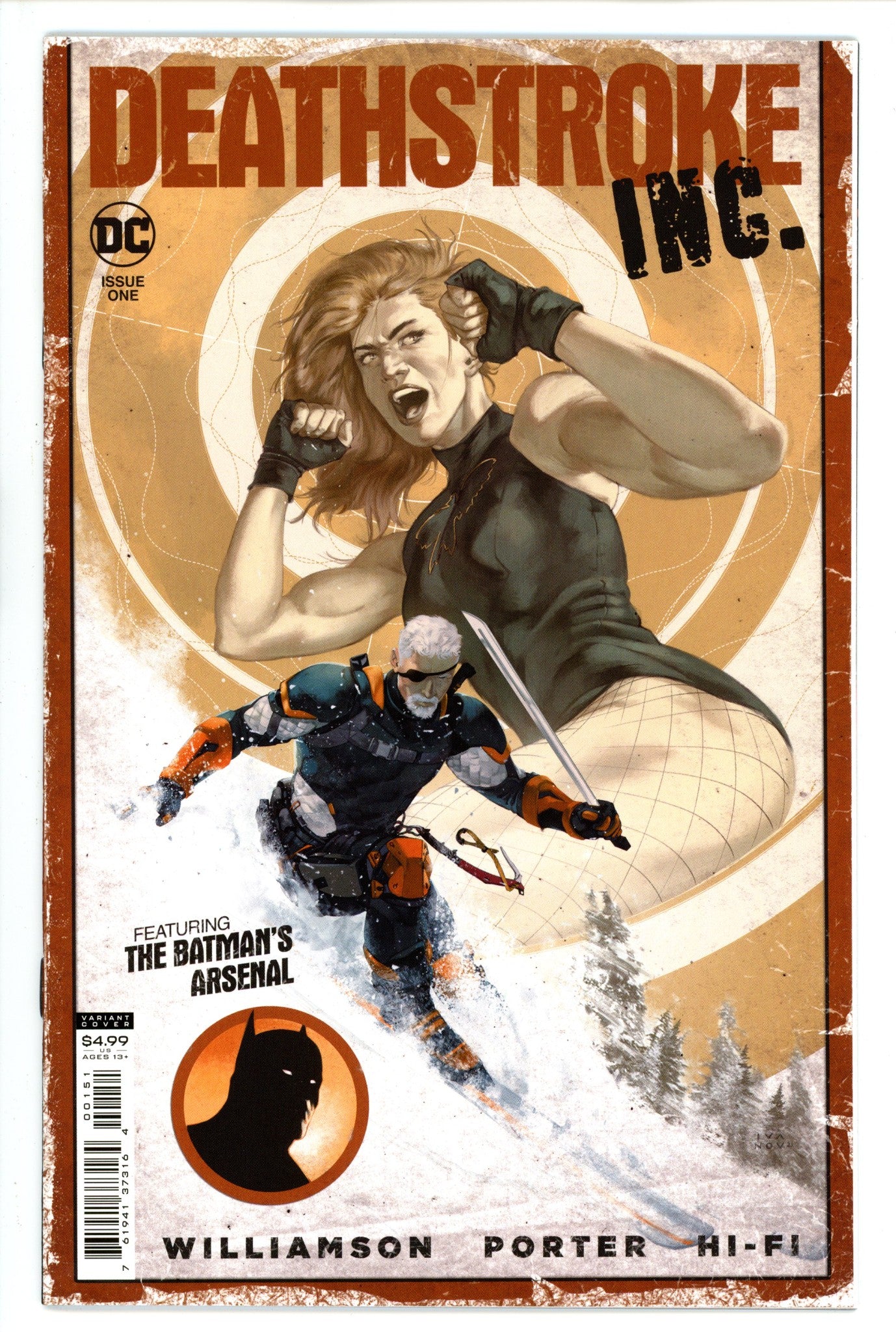 Deathstroke Inc 1 Ivano Variant NM