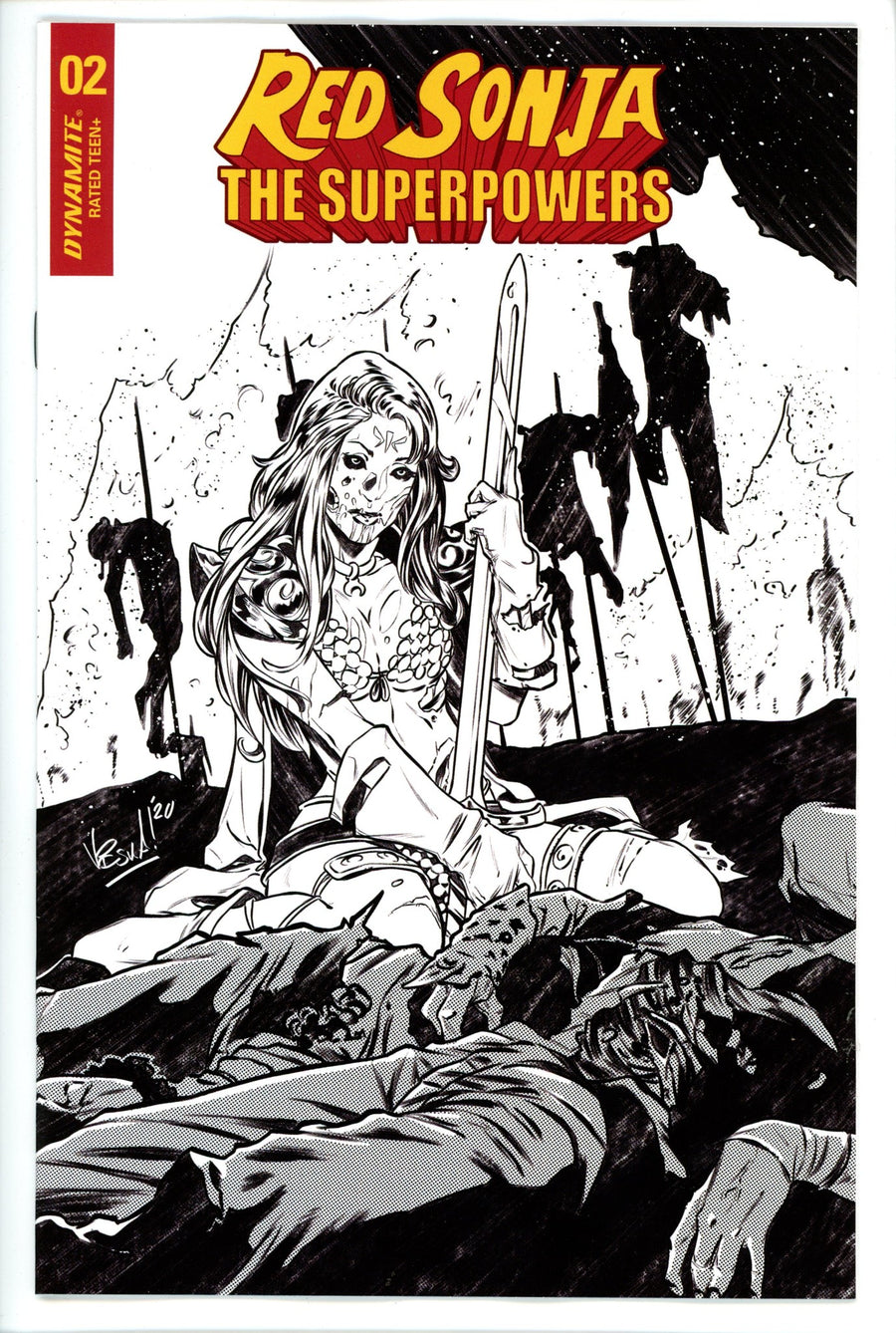 Red Sonja the Superpowers 2 Federici Variant-Dynamite-CaptCan Comics Inc