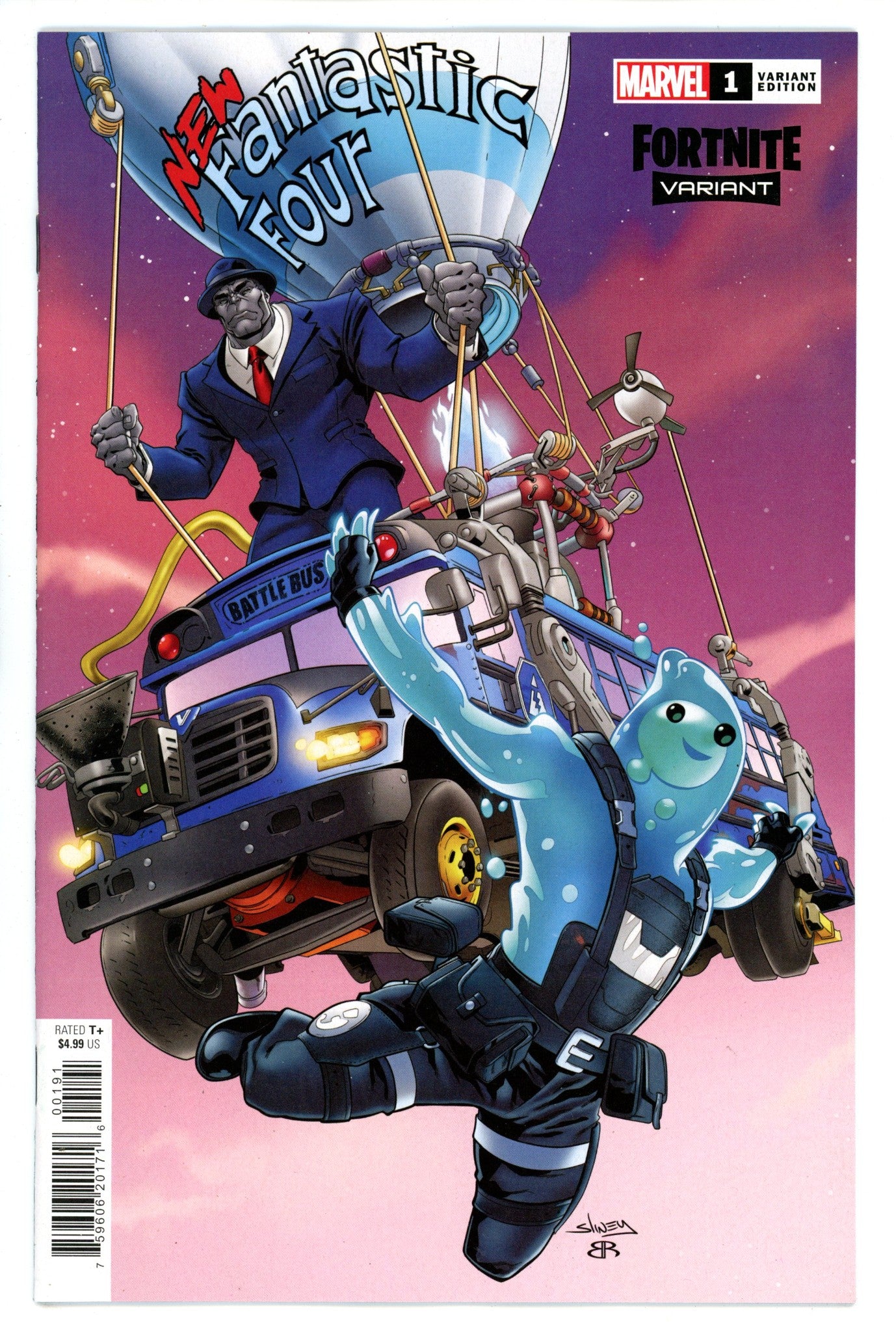 New Fantastic Four 1 Sliney Variant (2022)