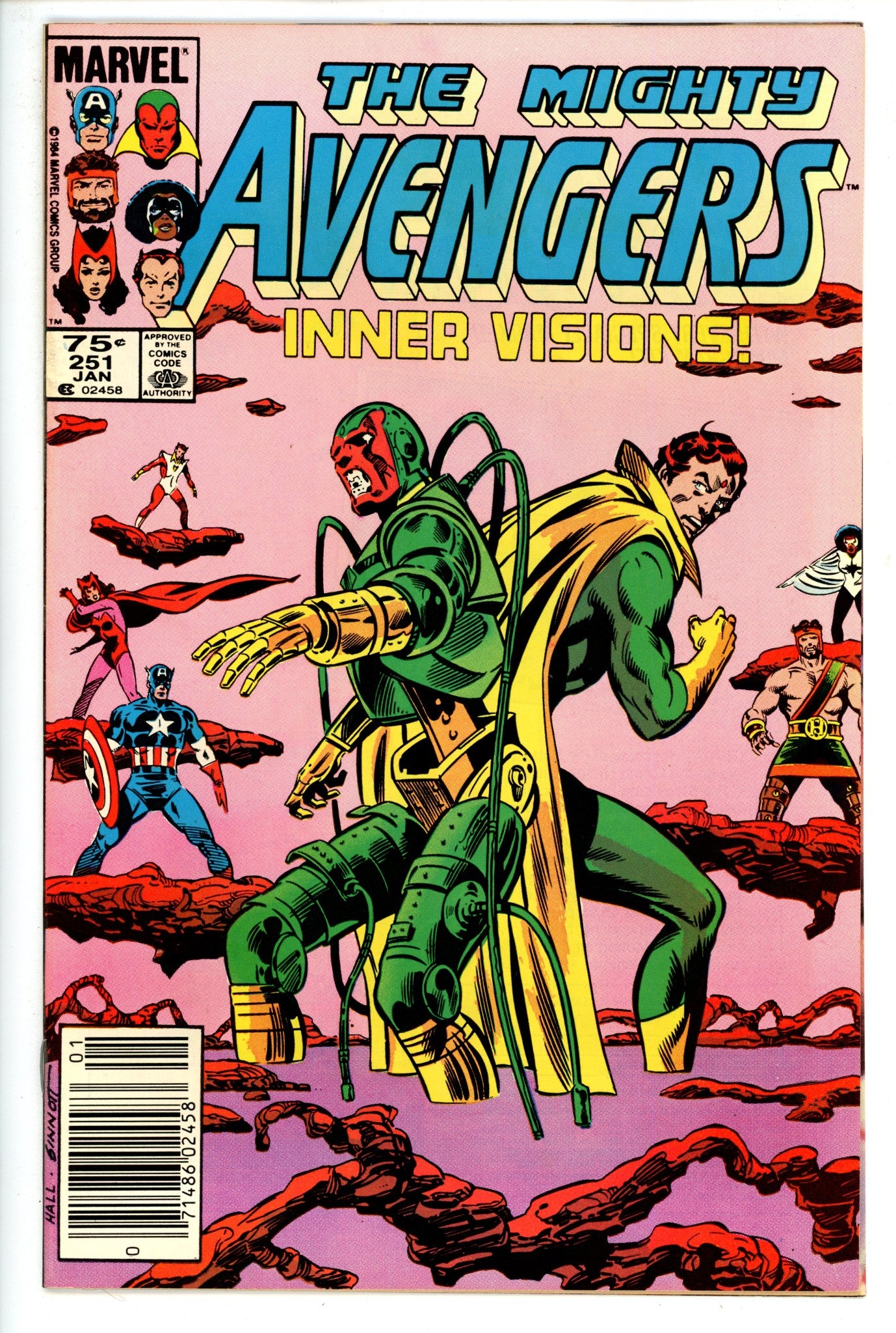 The Avengers 251 Canadian VF+