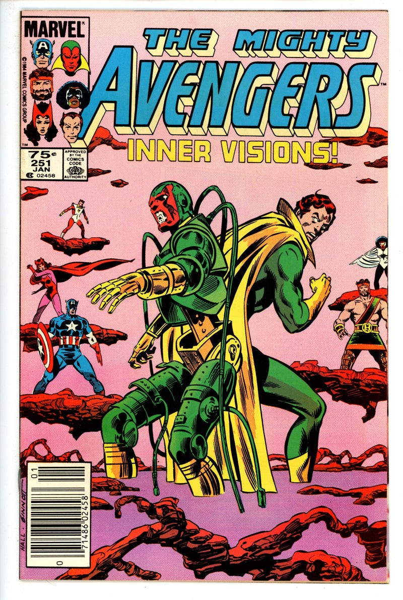 The Avengers 251 Canadian VF+