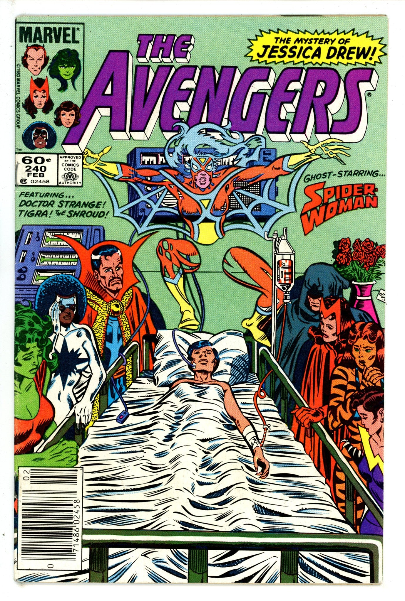The Avengers Vol 1 240 Newsstand (1984)