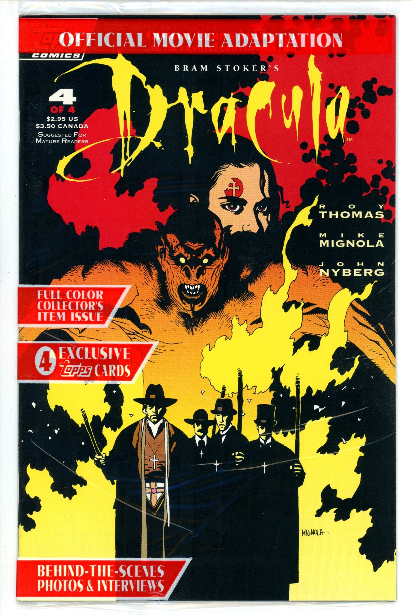 Bram Stoker's Dracula 4 Sealed Collector's Set Variant (1992)