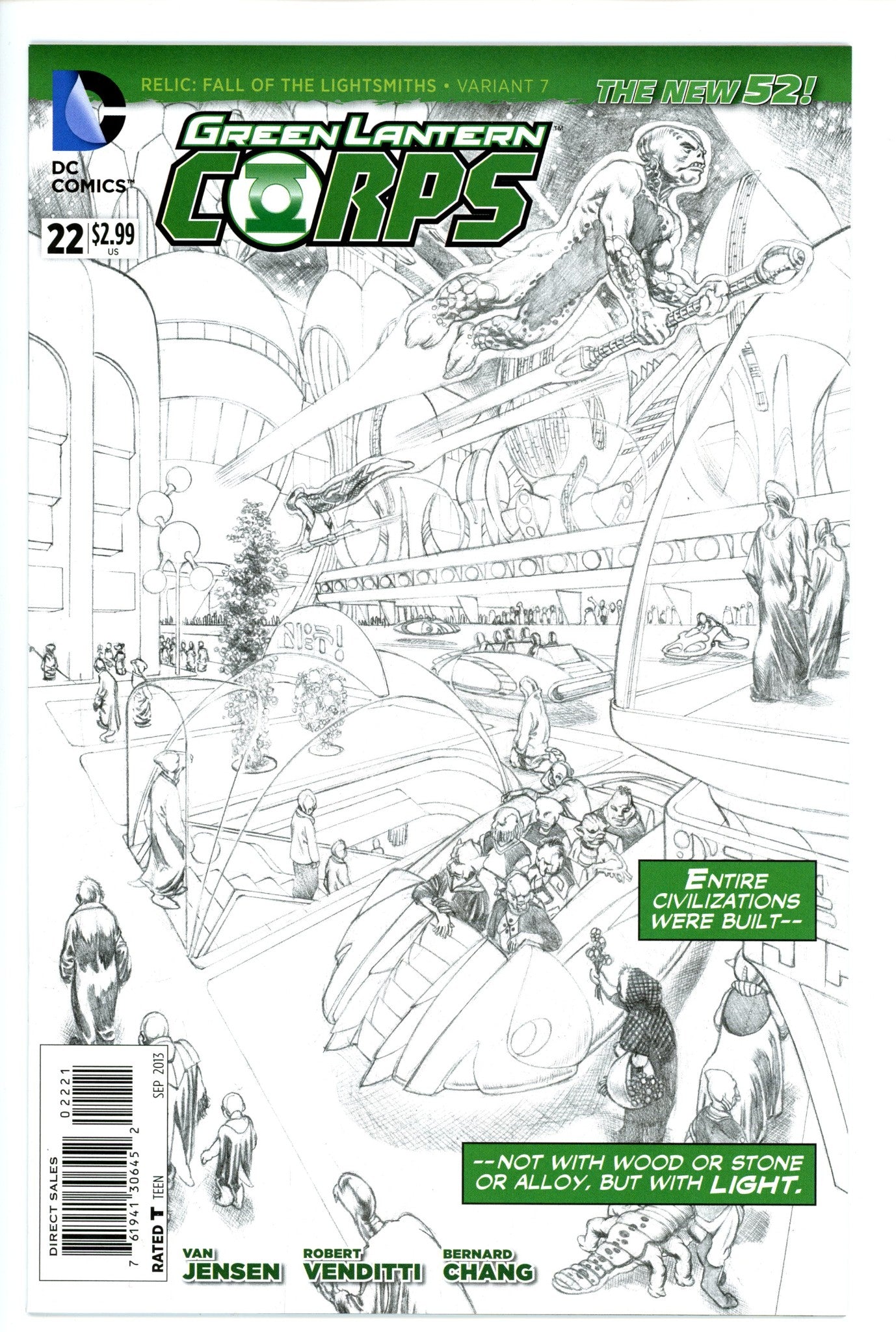 Green Lantern Corps Vol 2 22 Variant-DC-CaptCan Comics Inc