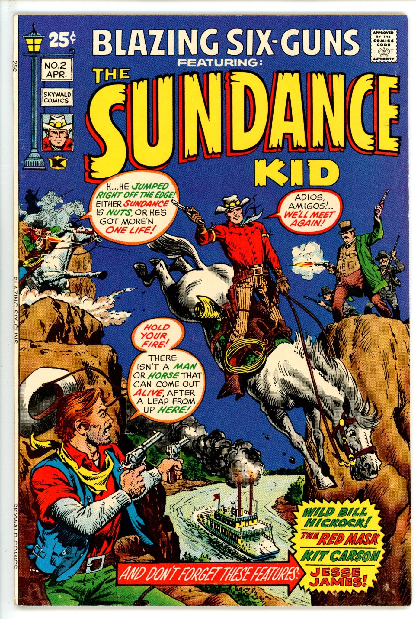 Blazing Six Guns 2 VF (1971)