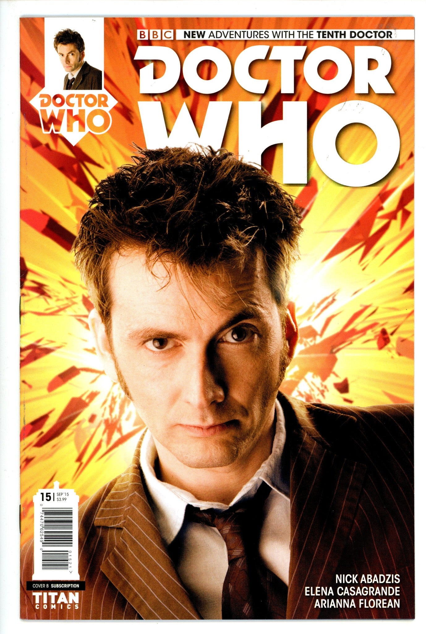 Doctor Who New Adventures With The 10th Doctor 15 Photo Variant