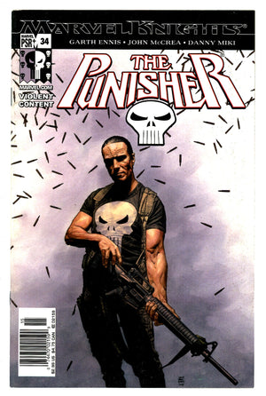 The Punisher Vol 6 34 Newsstand VF-