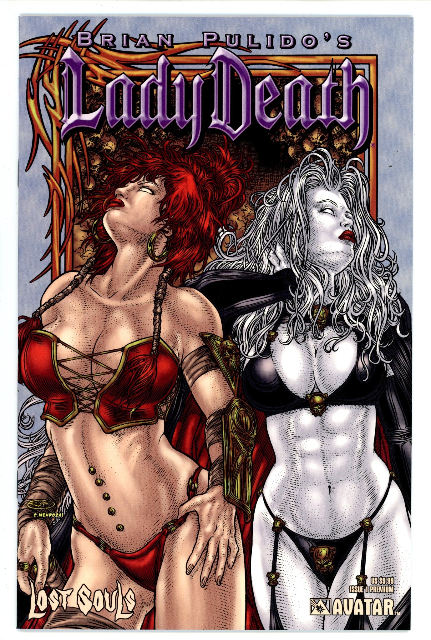 Lady Death Lost Souls 1 Ryp Variant (2006)