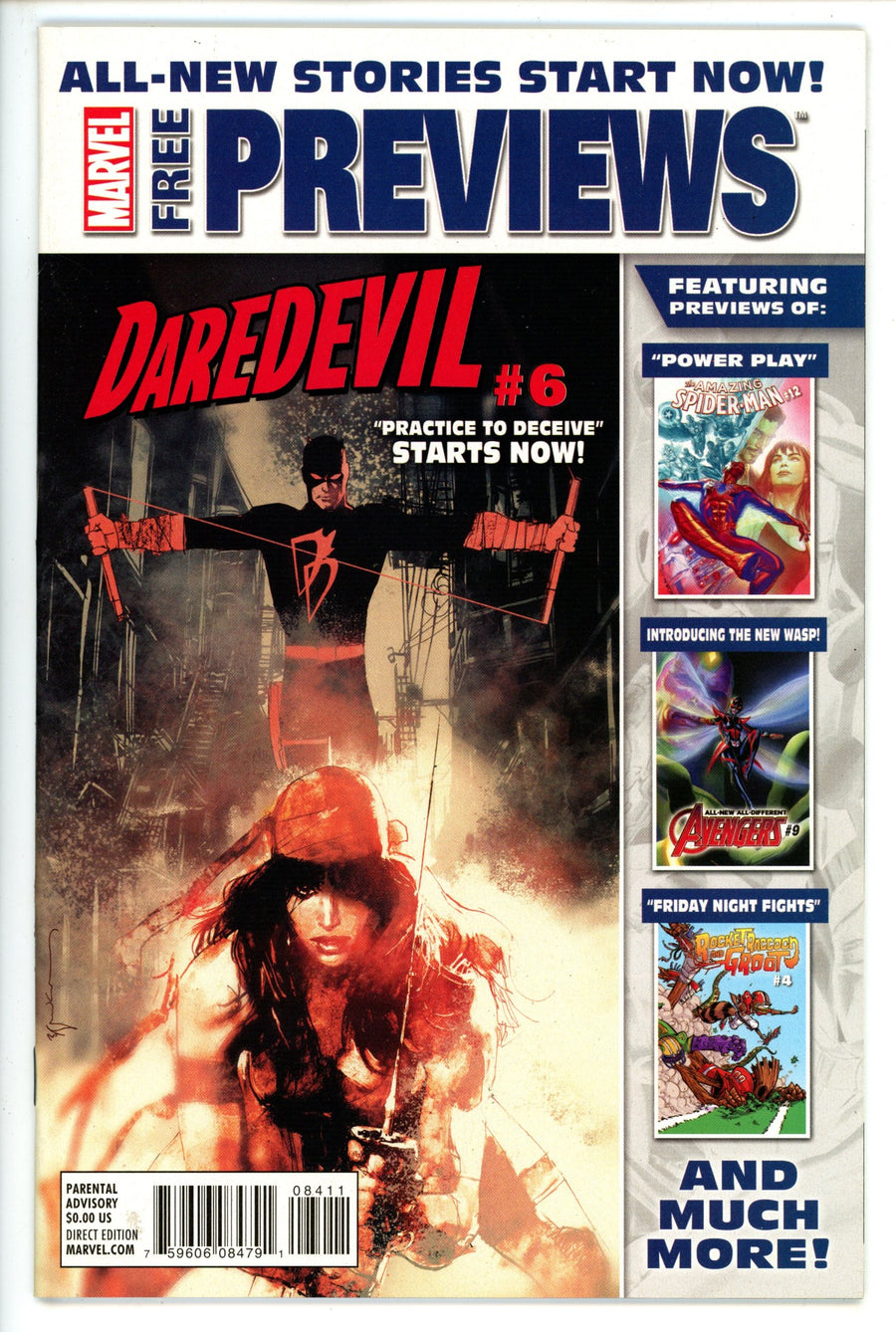 Marvel New Stories / Road to Civil War II Previews 1