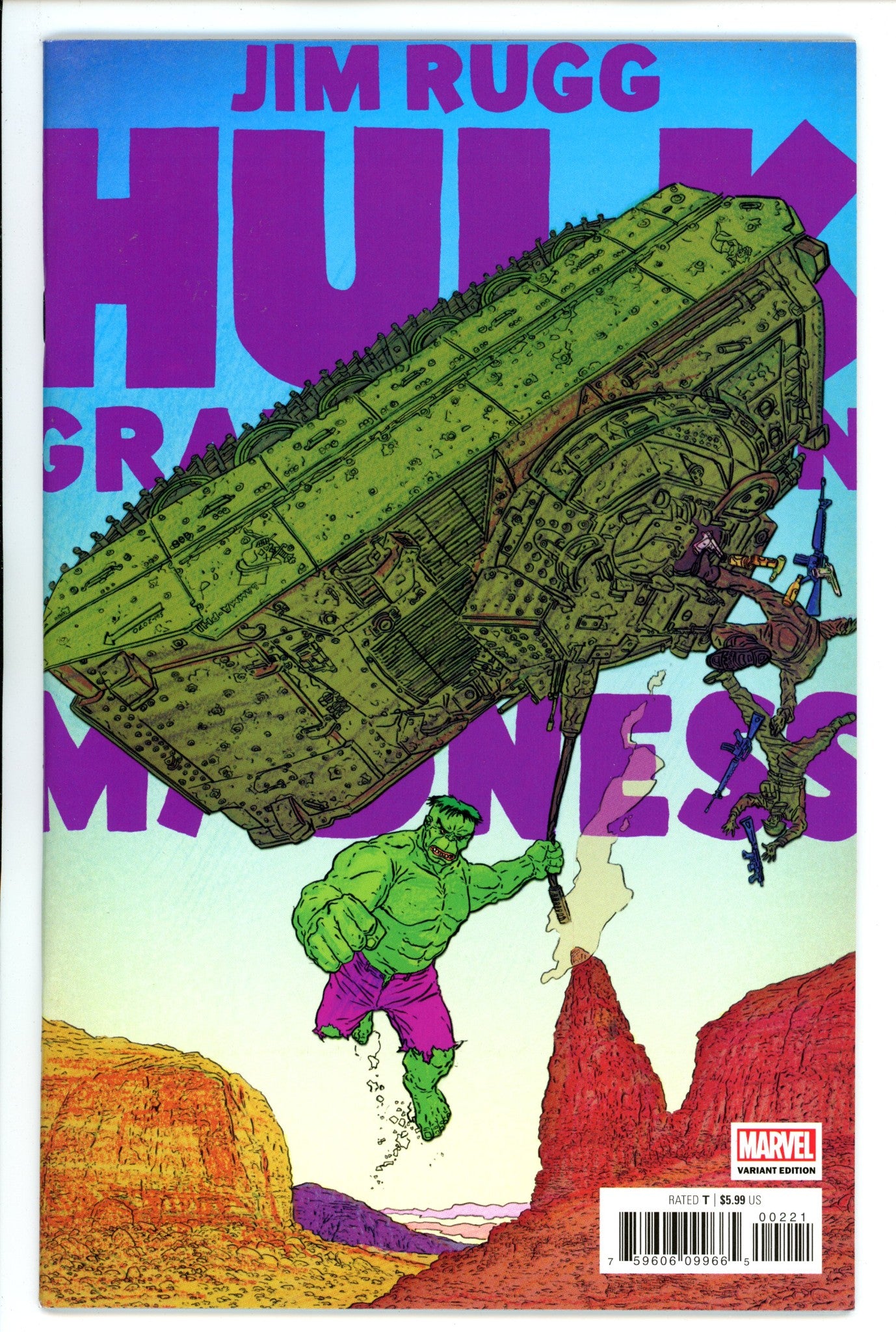 Hulk Grand Design Madness 1 Darrow Variant (2022)