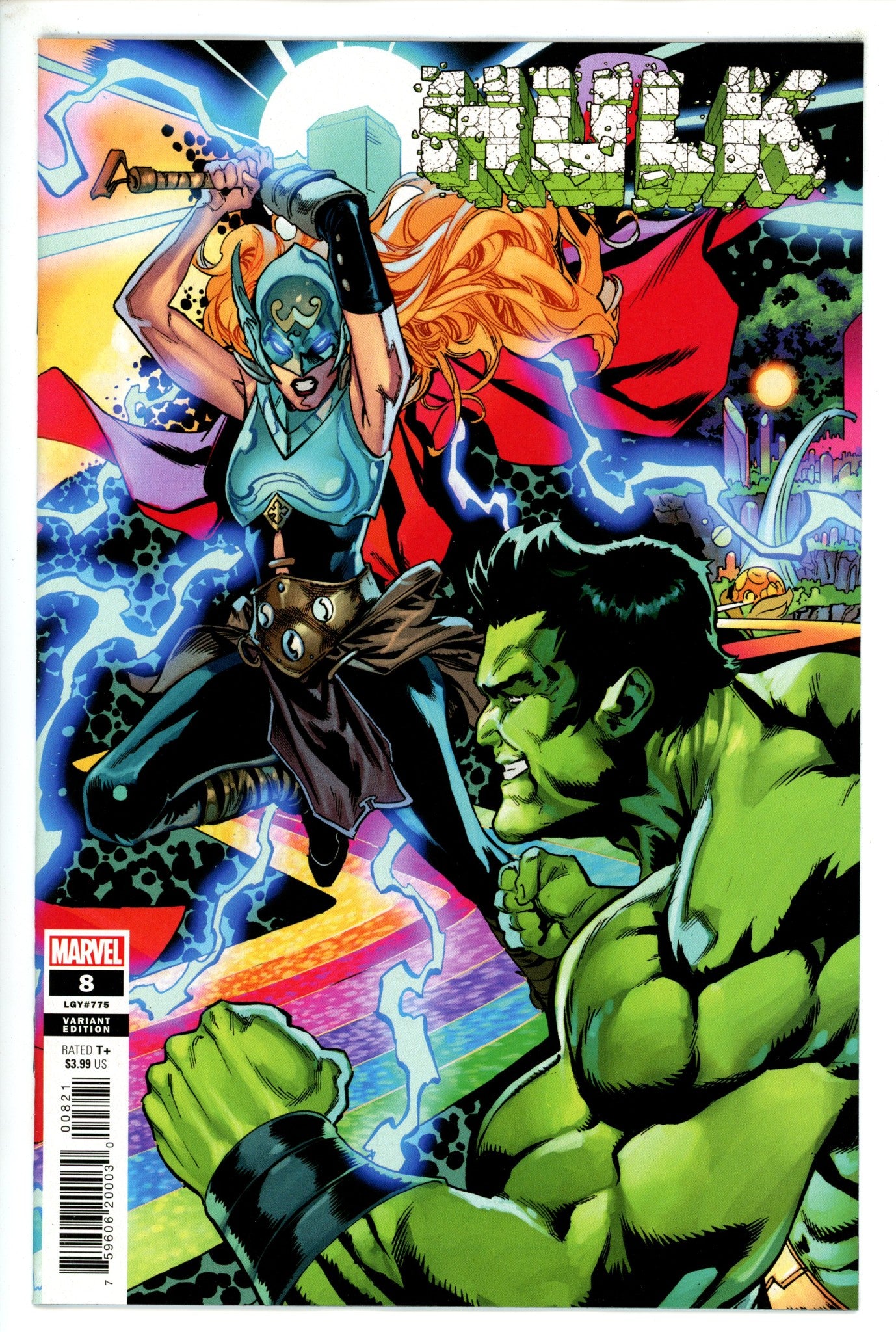 Hulk Vol 4 8 Shaw Variant (2022)