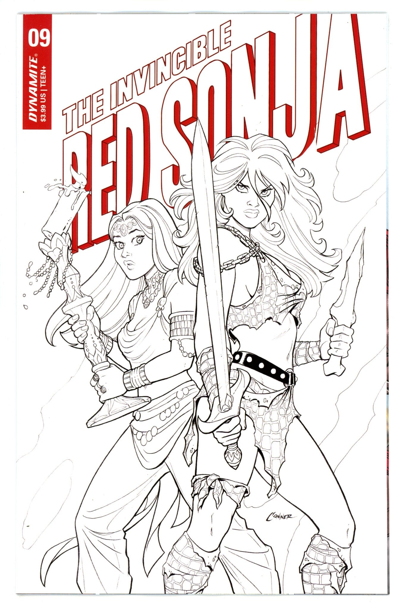 Invincible Red Sonja 9 Conner Variant (2022)