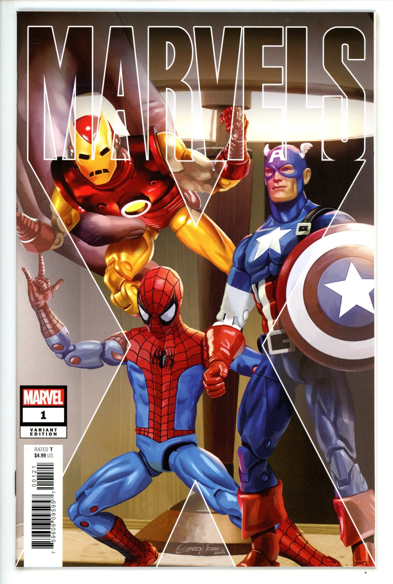 Marvels X 1 Horn Variant VF/NM