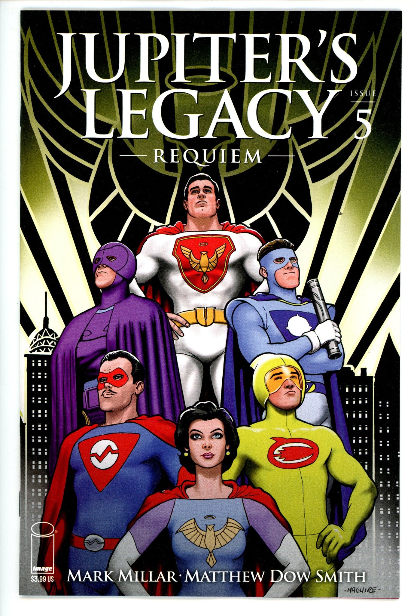 Jupiters Legacy Requiem 5 Maguire Variant (2021)
