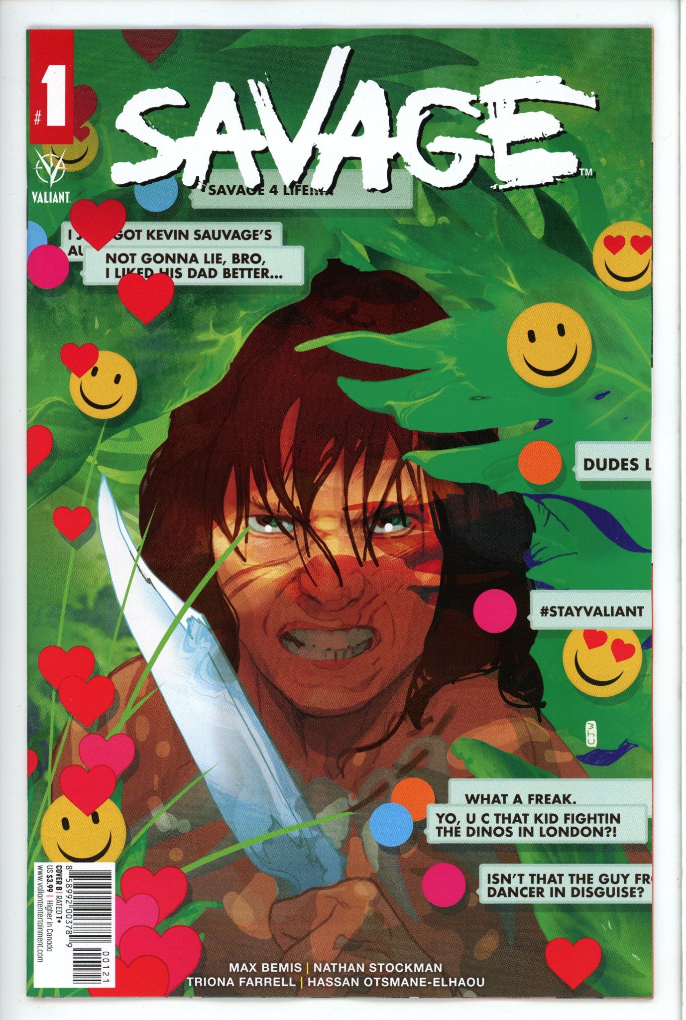 Savage 1 Ward Variant-Valiant-CaptCan Comics Inc