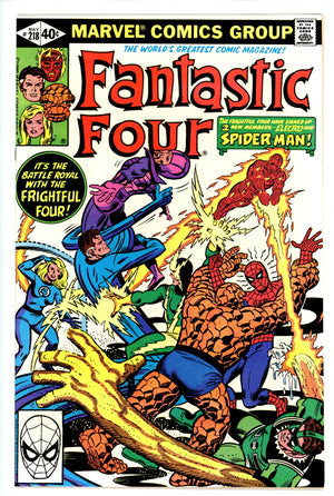 Fantastic Four Vol 1 218