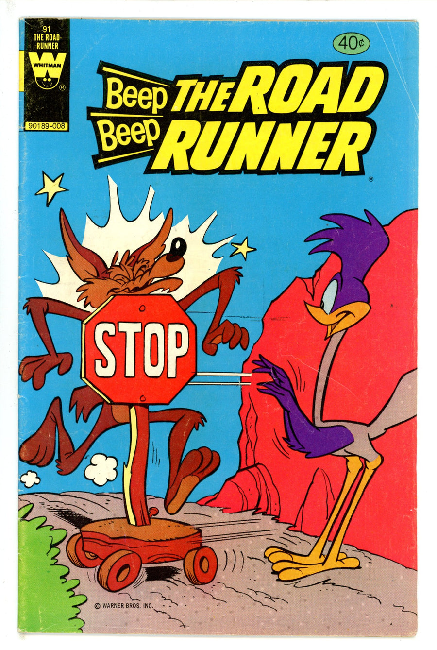 Beep Beep the Road Runner 91 Whitman VG- (1980)