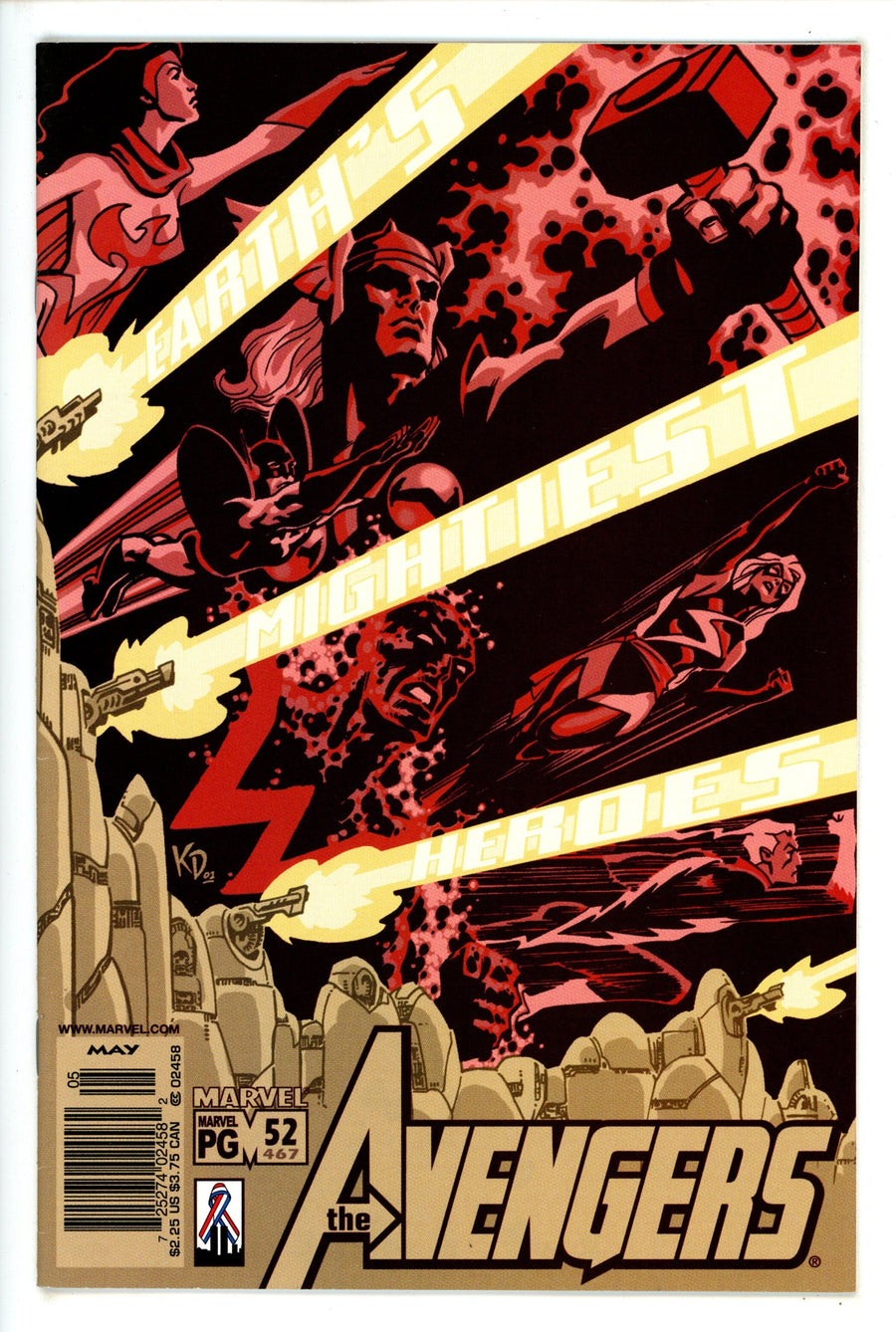 Avengers Vol 1 52 (467) Newsstand