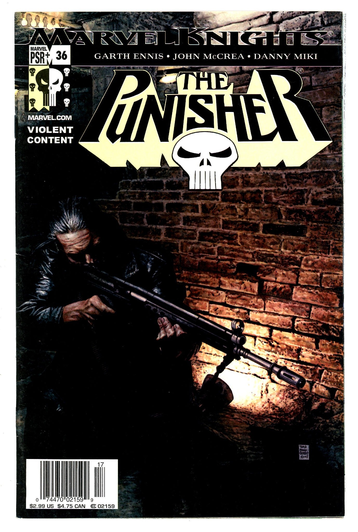 The Punisher Vol 6 36 Newsstand FN/VF