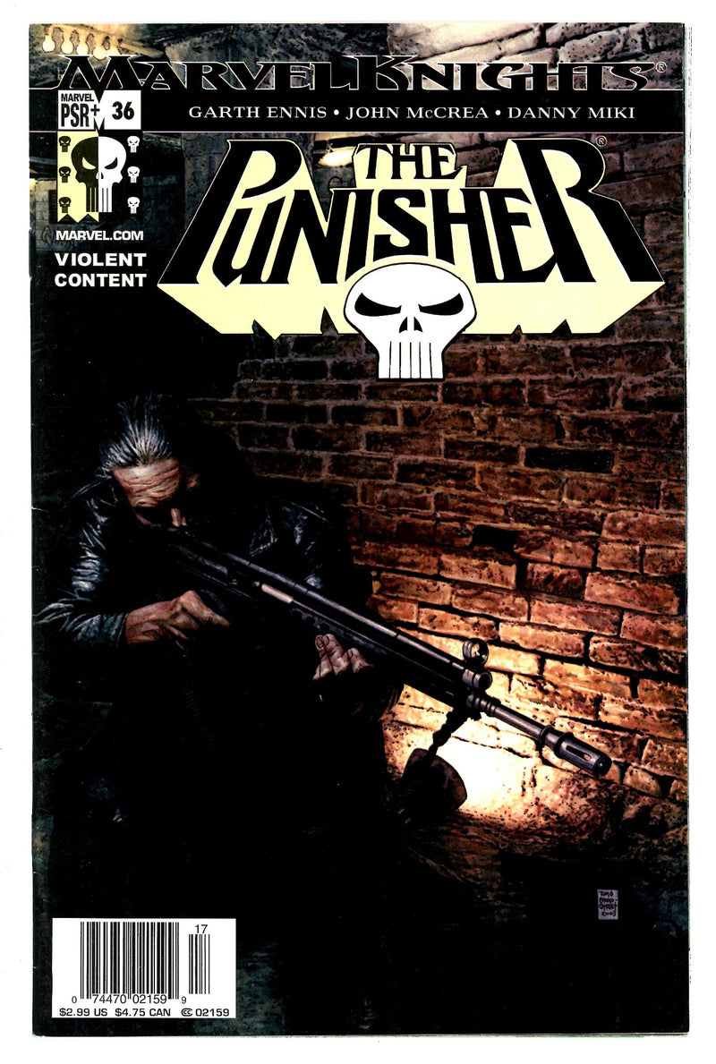 The Punisher Vol 6 36 Newsstand FN/VF