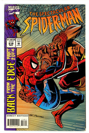 The Spectacular Spider-Man 218