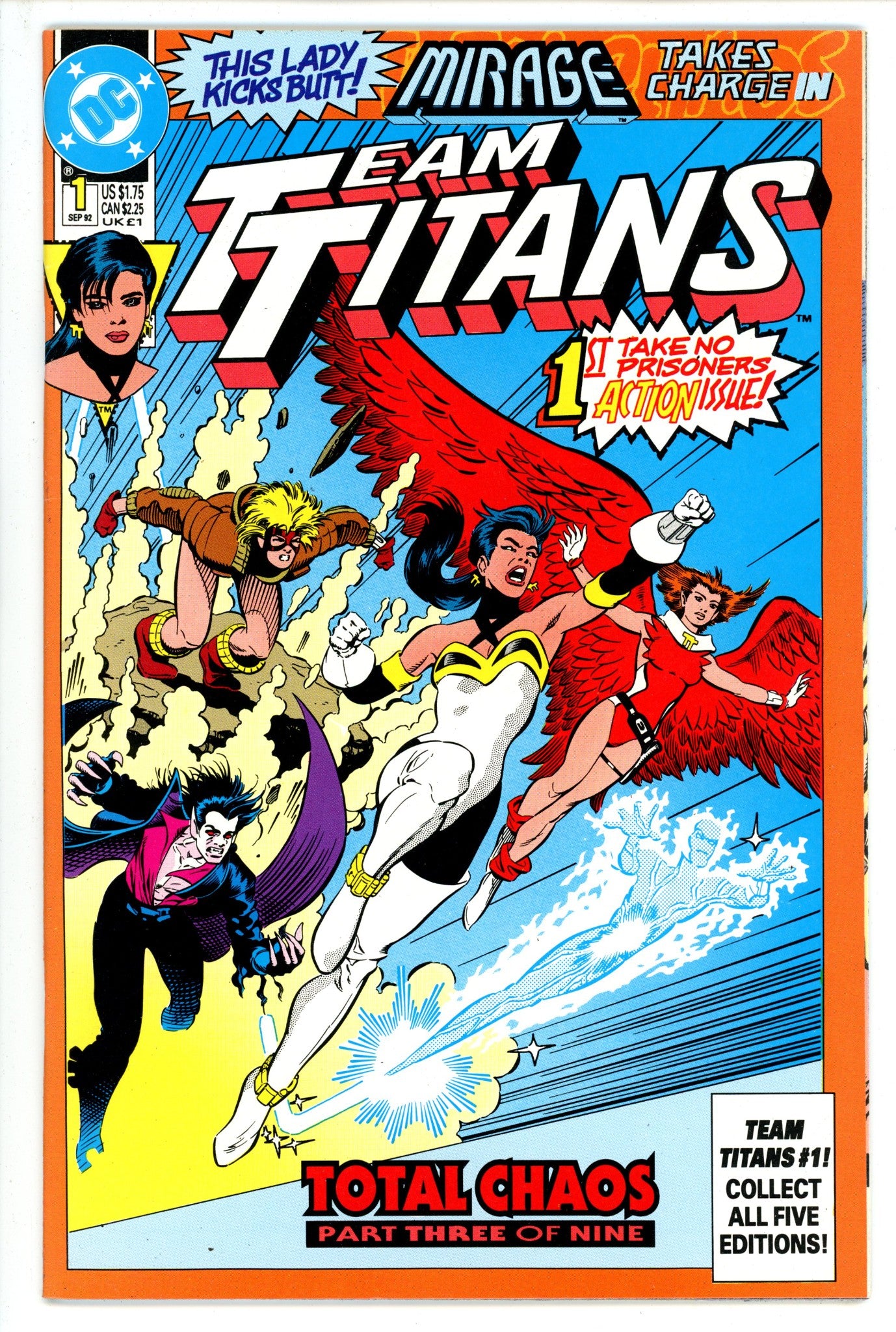 Team Titans 1 Mirage Variant (1992)