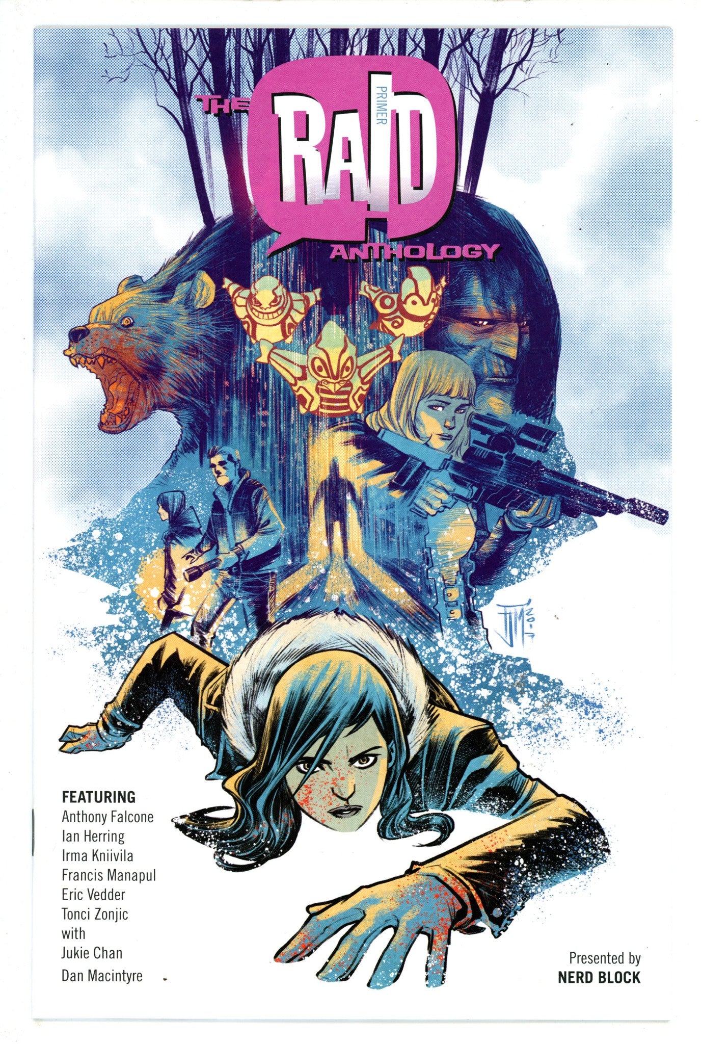 Raid Anthology Primer 0 Manapul Nerd Block Variant (2017)
