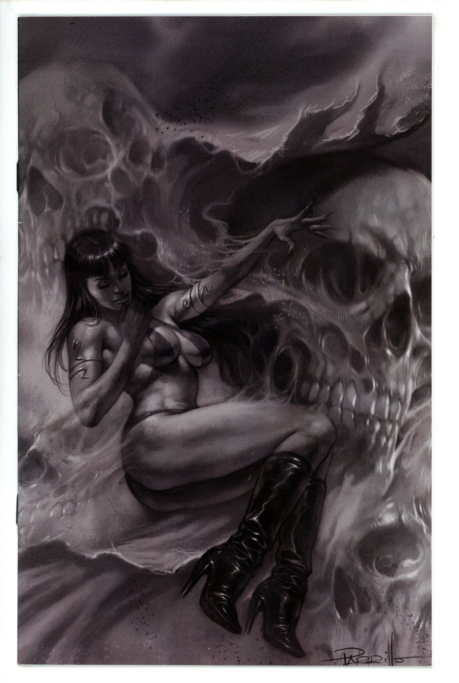 Vampirella Vol 1 14 Parrillo B&W Variant NM-