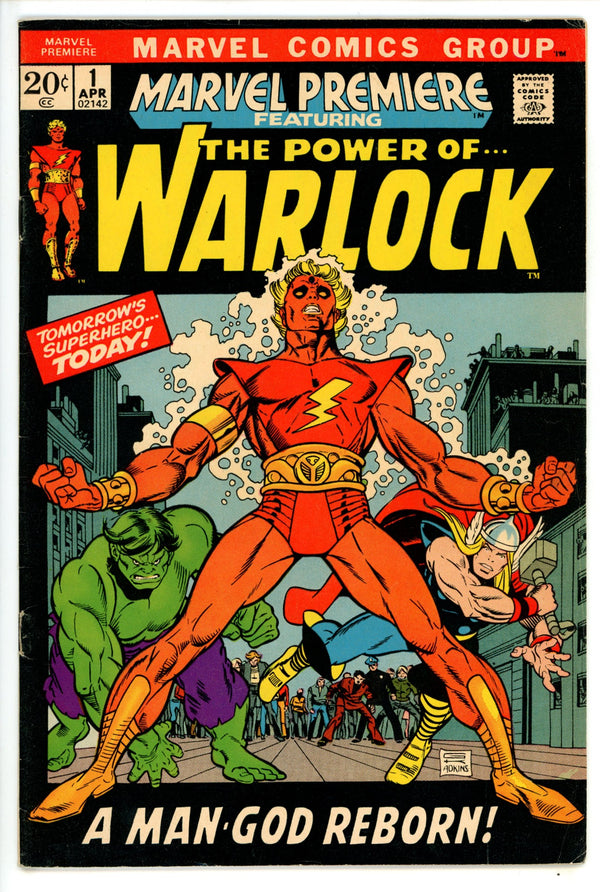 Marvel Premiere Vol 1 1 Bottom Staple Detached VG+