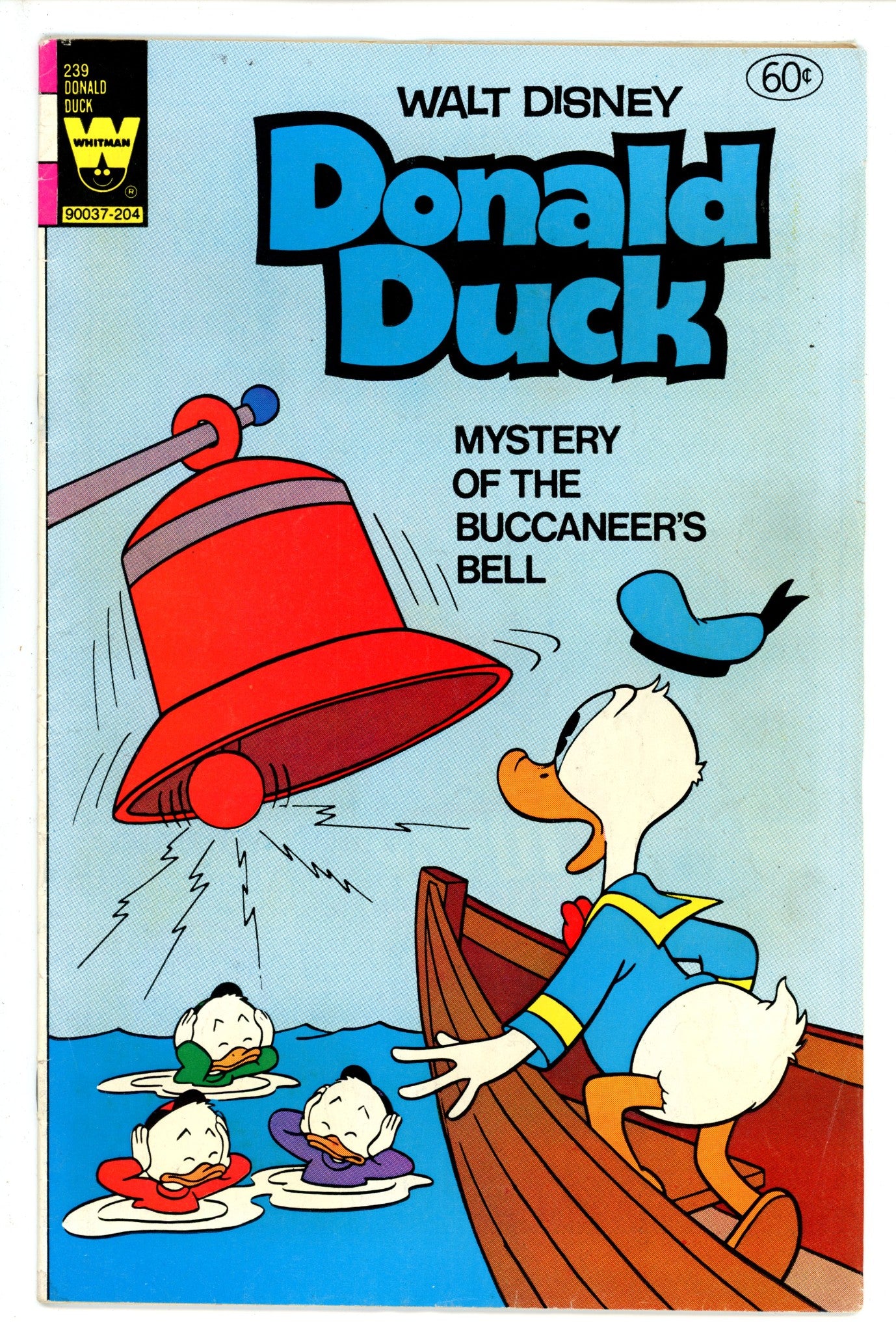 Donald Duck 239 Whitman Variant (1982)
