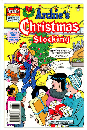 Archie's Christmas Stocking 6 VF/NM (1998)