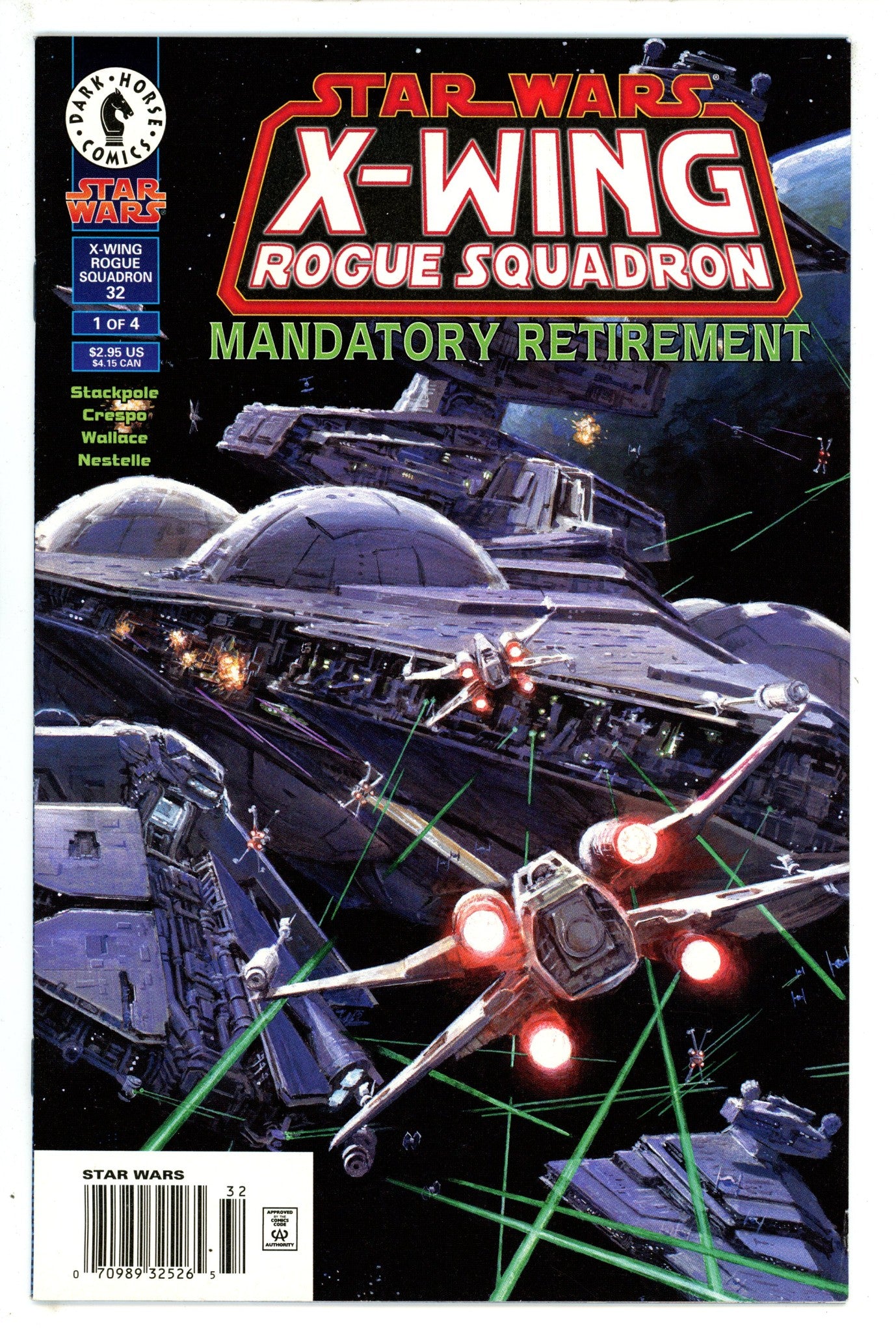 Star Wars: X-Wing Rogue Squadron 32 Newsstand VF (1998)
