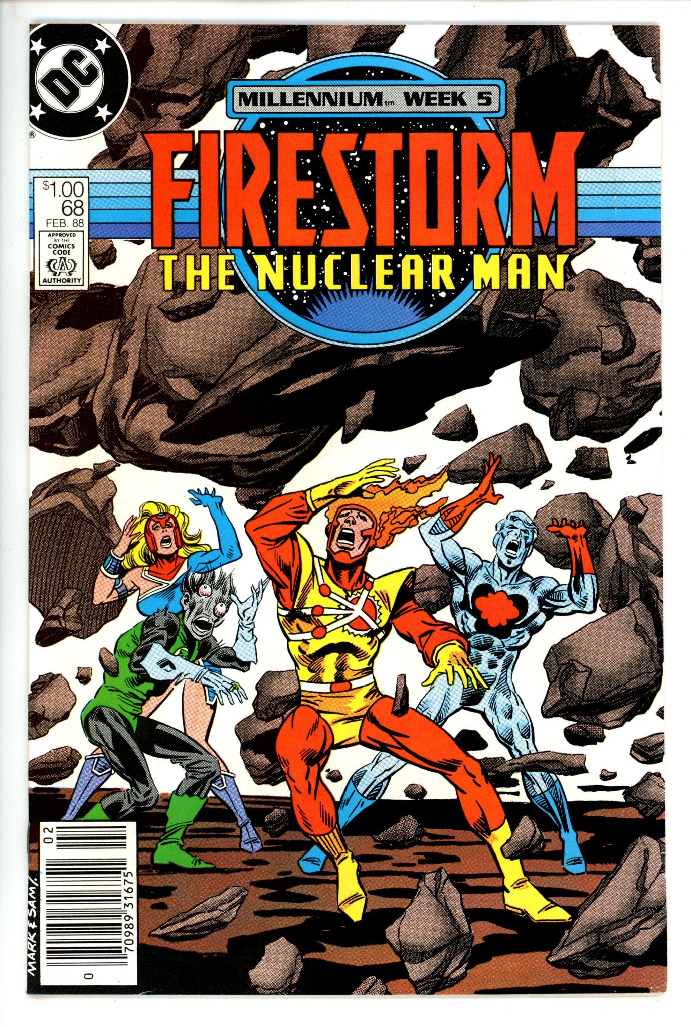Firestorm the Nuclear Man Vol 2 68 Canadian VF