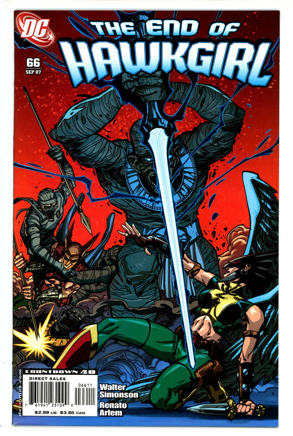 Hawkgirl Vol 4 66 (2007)